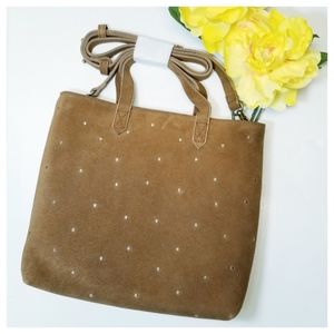 Madewell | Small Suede Transport Tote